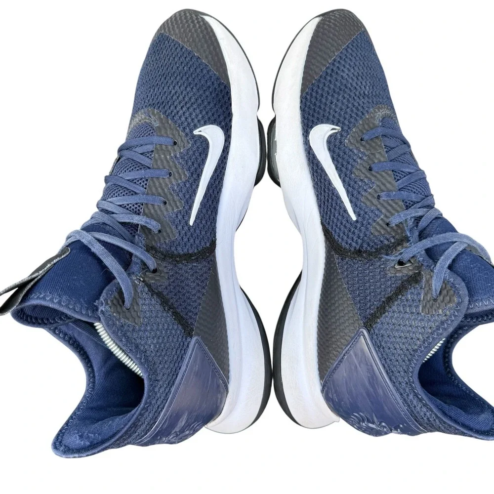 Nike LeBron Witness IV 4 Navy Blue White CV4004-401 Men's Size 11.5 Basketball